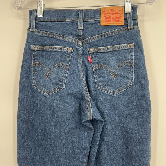 Levi's High Waisted Mom Jeans Size 25 - Picture 6 of 12